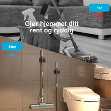 Last inn bildet i Galleri-visningsprogrammet, Moppholder i rustfritt stål