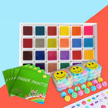 Last inn bildet i Galleri-visningsprogrammet, Morsomt fingermalesett