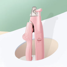 Last inn bildet i Galleri-visningsprogrammet, Negleklippere til kjæledyr med LED-lys og negleoppbevaringsboks