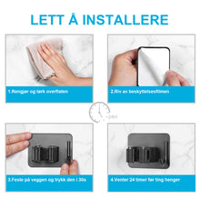 Last inn bildet i Galleri-visningsprogrammet, Moppholder i rustfritt stål