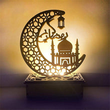 Last inn bildet i Galleri-visningsprogrammet, Eid Mubarak Ramadan LED dekorasjonslys i tre