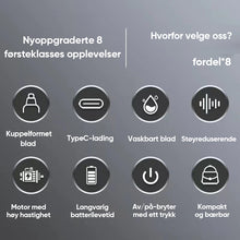 Last inn bildet i Galleri-visningsprogrammet, Bærbar nesehårtrimmer