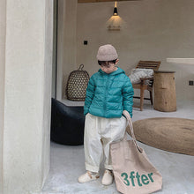 Last inn bildet i Galleri-visningsprogrammet, Ultralett dun-hettejakke for barn