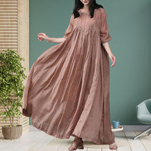 Last inn bildet i Galleri-visningsprogrammet, Sving-kjole med rund hals