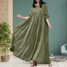 Last inn bildet i Galleri-visningsprogrammet, Sving-kjole med rund hals