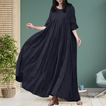 Last inn bildet i Galleri-visningsprogrammet, Sving-kjole med rund hals