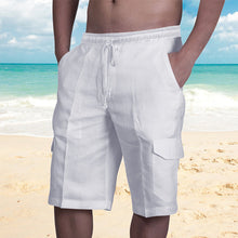 Last inn bildet i Galleri-visningsprogrammet, Ensfarget strand-shorts for menn