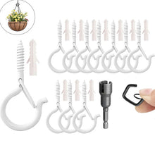 Last inn bildet i Galleri-visningsprogrammet, Firkantede opphengskroker med karabinkrok