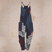 Last inn bildet i Galleri-visningsprogrammet, Uformell Jumpsuit med Stropper og Lommer