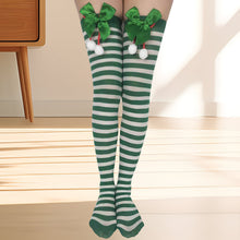 Last inn bildet i Galleri-visningsprogrammet, Lårhøye julestrømper