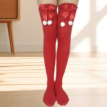 Last inn bildet i Galleri-visningsprogrammet, Lårhøye julestrømper