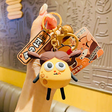 Last inn bildet i Galleri-visningsprogrammet, Kreativ og morsom nøkkelring i silikon, klokkeanheng