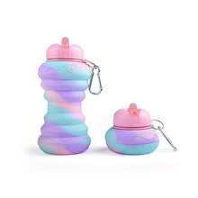 Last inn bildet i Galleri-visningsprogrammet, Niedliche faltbare Wasserflaschen aus Silikon