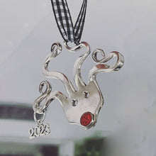 Last inn bildet i Galleri-visningsprogrammet, Morsom gaffel reinsdyr ornament