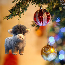 Last inn bildet i Galleri-visningsprogrammet, Tegneserie ku dekorativt ornament