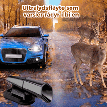 Last inn bildet i Galleri-visningsprogrammet, Ultralydsfløyte som varsler rådyr i bilen