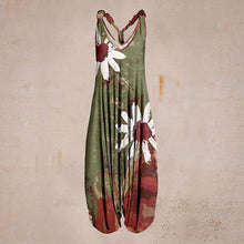 Last inn bildet i Galleri-visningsprogrammet, Women Summer Pattern Sleeveless Harem Jumpsuit