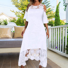 Last inn bildet i Galleri-visningsprogrammet, Volangkjole med blonder