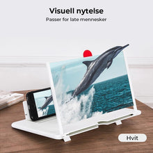 Last inn bildet i Galleri-visningsprogrammet, Uttrekkbar telefonskjermforsterker