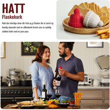 Last inn bildet i Galleri-visningsprogrammet, Hat Silikon Vinflaskestopper