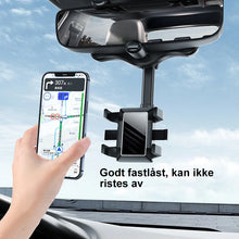 Last inn bildet i Galleri-visningsprogrammet, 360-graders roterbar telefonholder i bilspeilet