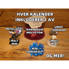 Last inn bildet i Galleri-visningsprogrammet, Terning adventskalender 2024