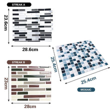 Last inn bildet i Galleri-visningsprogrammet, 3D Mosaic Tile Self-adhesive Stickers