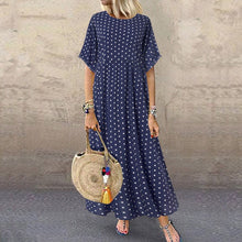 Last inn bildet i Galleri-visningsprogrammet, 1/2sleeve polka dot dress
