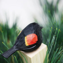 Last inn bildet i Galleri-visningsprogrammet, Fat Chirp Bird Wood Carving Ornament