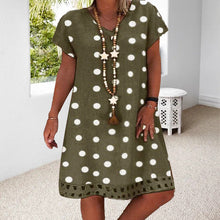 Last inn bildet i Galleri-visningsprogrammet, Uformelt prikkete kjole