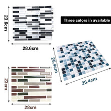 Last inn bildet i Galleri-visningsprogrammet, 3D Mosaic Tile Self-adhesive Stickers, 4pcs