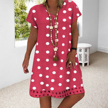 Last inn bildet i Galleri-visningsprogrammet, Uformelt prikkete kjole