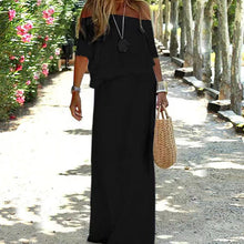 Last inn bildet i Galleri-visningsprogrammet, Kortermet maxikjole