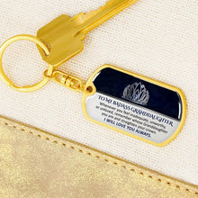 Last inn bildet i Galleri-visningsprogrammet, Keepsake for Granddaughter Keychain