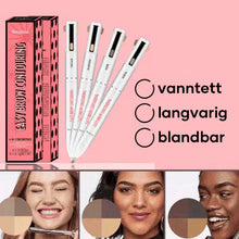 Last inn bildet i Galleri-visningsprogrammet, 4-i-1-kontur- og markeringspenn for bryn