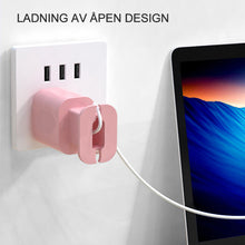 Last inn bildet i Galleri-visningsprogrammet, 2-i-1 silikonladerbeskytter