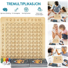 Last inn bildet i Galleri-visningsprogrammet, Brettspill multiplikasjon og addisjon