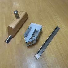 Last inn bildet i Galleri-visningsprogrammet, Manuell kantbearbeiding av trearbeid