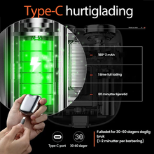 Last inn bildet i Galleri-visningsprogrammet, Oppladbar vanntett kompakt elektrisk barberhøvel