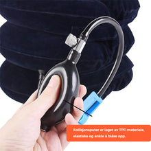 Last inn bildet i Galleri-visningsprogrammet, Cervikal trekkanordning, oppblåsbar nakkestøtte