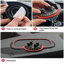 Last inn bildet i Galleri-visningsprogrammet, Multifunksjon bil Anti-skli matte Autotelefonholder