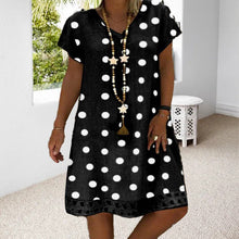 Last inn bildet i Galleri-visningsprogrammet, Uformelt prikkete kjole