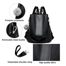 Last inn bildet i Galleri-visningsprogrammet, Waterproof Nylon Anti-theft Backpack