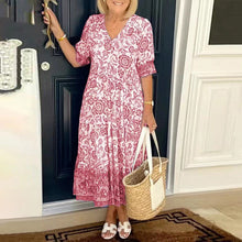 Last inn bildet i Galleri-visningsprogrammet, Lady Summer V-hals Bohemian Dress