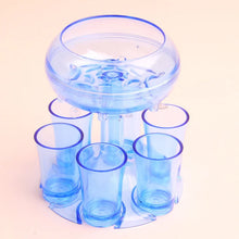 Last inn bildet i Galleri-visningsprogrammet, 6 Shot Glass Dispenser og holder
