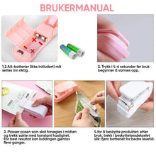 Last inn bildet i Galleri-visningsprogrammet, Bærbar miniforseglingsmaskin