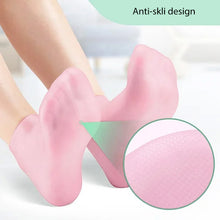 Last inn bildet i Galleri-visningsprogrammet, Kvinners fotspa pedikyr silikonsokker