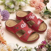 Last inn bildet i Galleri-visningsprogrammet, HÄndlagde uformelle dame sandaler