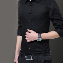 Last inn bildet i Galleri-visningsprogrammet, Slim fit stretchy herreskjorte