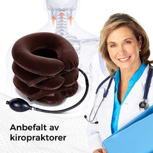 Last inn bildet i Galleri-visningsprogrammet, Cervikal trekkanordning, oppblåsbar nakkestøtte
